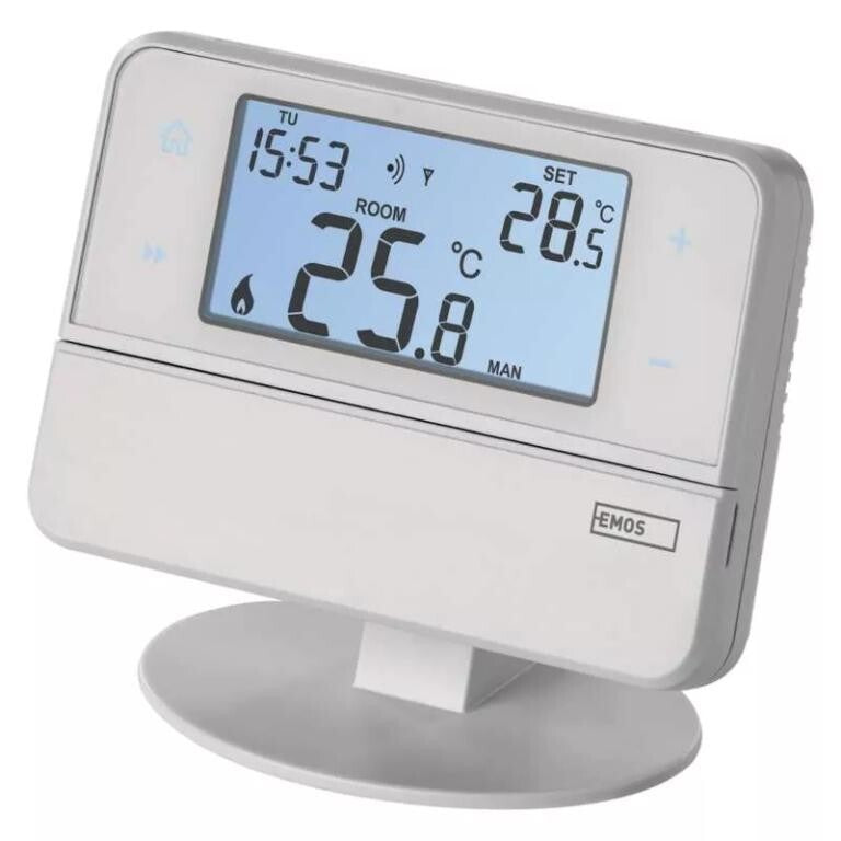 Izbový termostat s OpenTherm Emos P5616OT, bezdrôtový