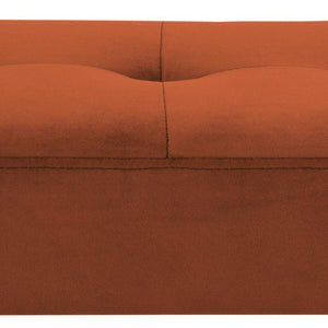 Jedálenská lavica Gwen (hnedá, 95x45x38 cm)