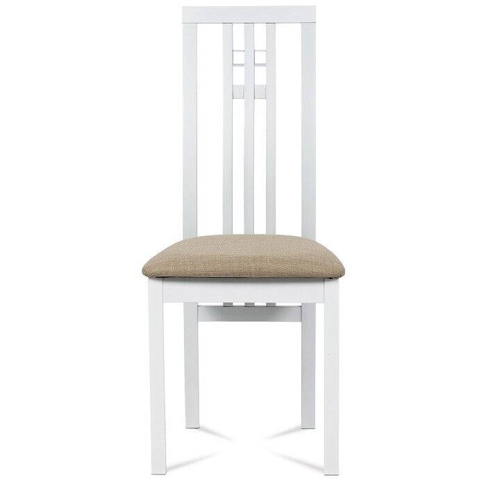 Jedálenská stolička Alora béžová, biela