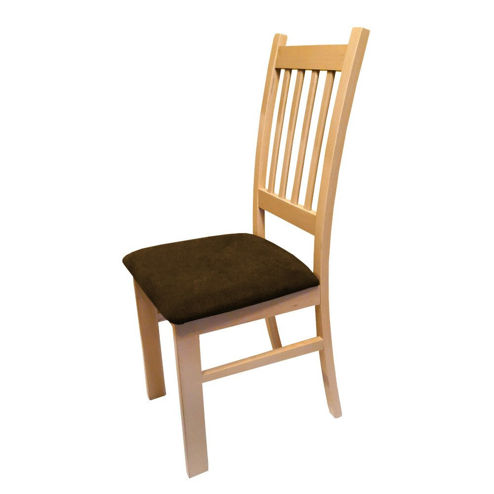 Jedálenská stolička Barila hnedá, dub