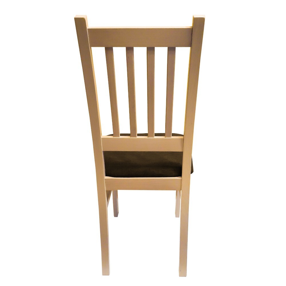 Jedálenská stolička Barila hnedá, dub