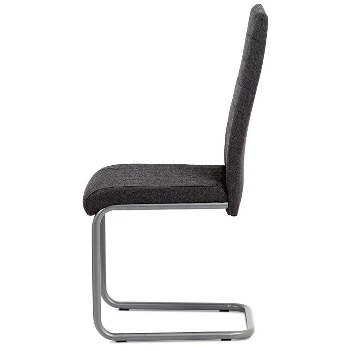 Jedálenská stolička Chip sivá/čierna
