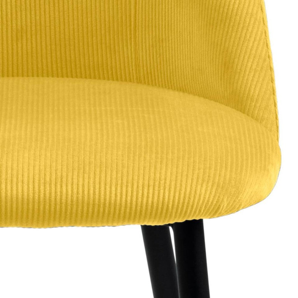 Jedálenská stolička Ebba (žltá)