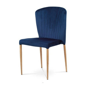 Jedálenská stolička Nitte dub, modrá
