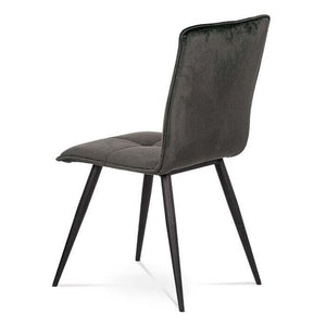 Jedálenská stolička Sanne sivá, čierna