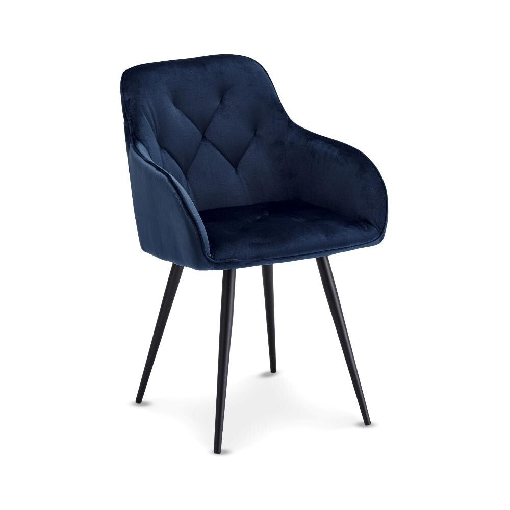Jedálenská stolička Fergo modrá, čierna