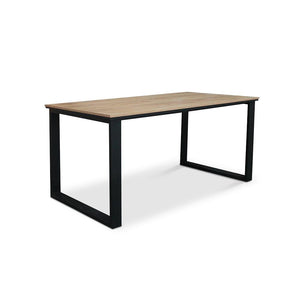 Jedálenský stôl Brick (dub craft/černá)