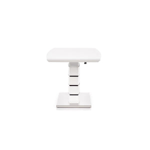 Jedálenský stôl Bord rozkladacia 140-180x76x80 cm (biela,čierna)