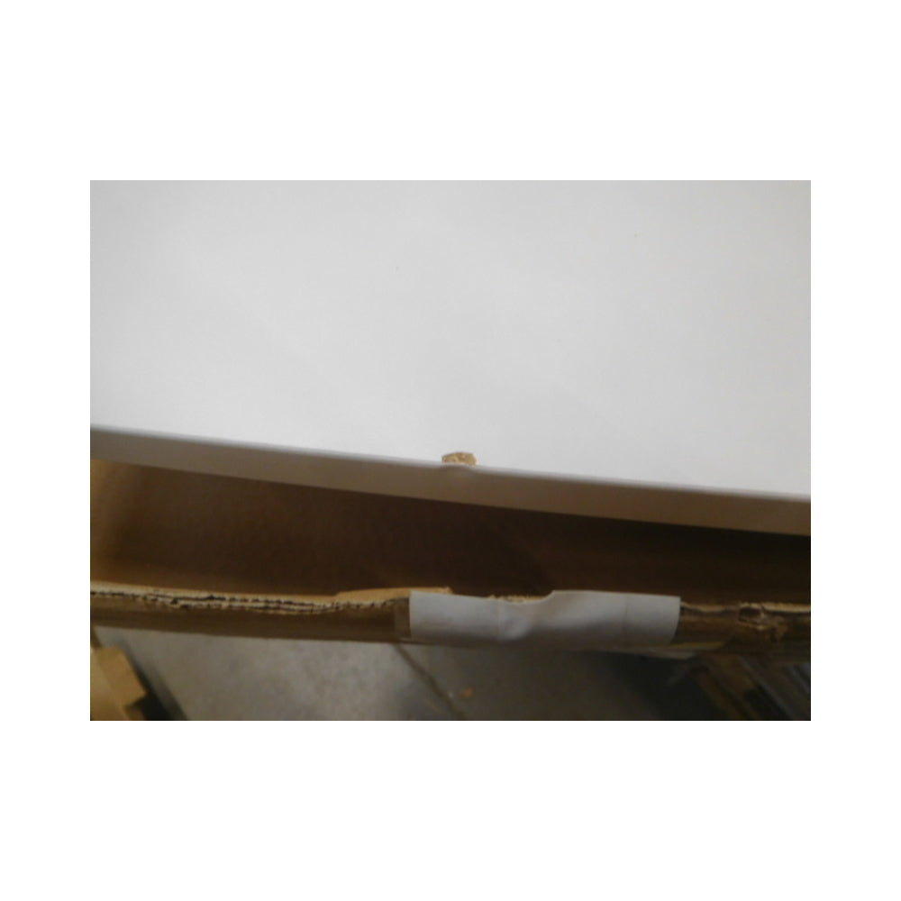 Jedálenský stôl Endever 130x76x85 cm (biela, buk) - II. akosť