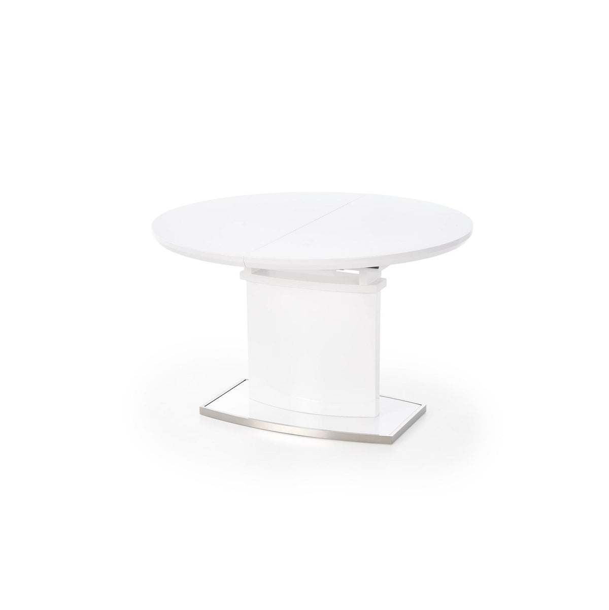 Jedálenský stôl Felerico rozkladacia 120-160x76x90 cm (biela)