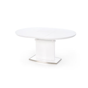 Jedálenský stôl Felerico rozkladacia 120-160x76x90 cm (biela)