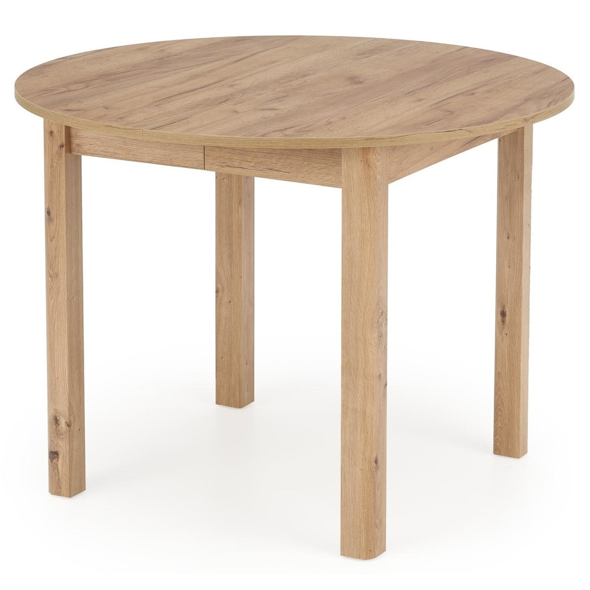 Jedálenský stôl Ginro rozkladací 102-142x76x102 cm (dub craft)