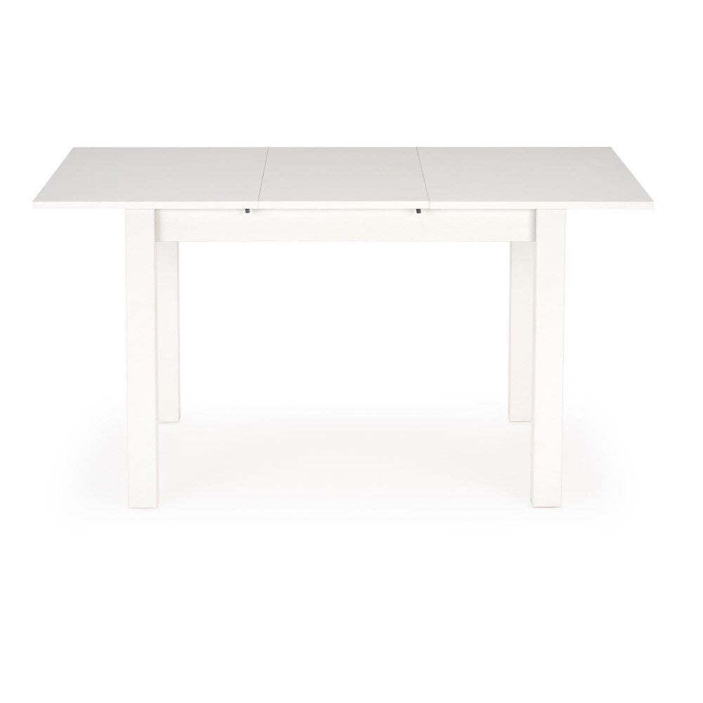 Jedálenský stôl Gogi rozkladací 100-135x75x60 cm (biela) - II. akosť