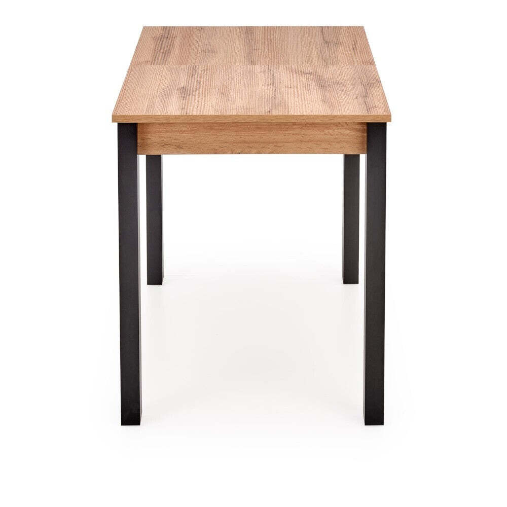 Jedálenský stôl Gogi rozkladací 100-135x75x60 cm (dub wotan) - II. akosť