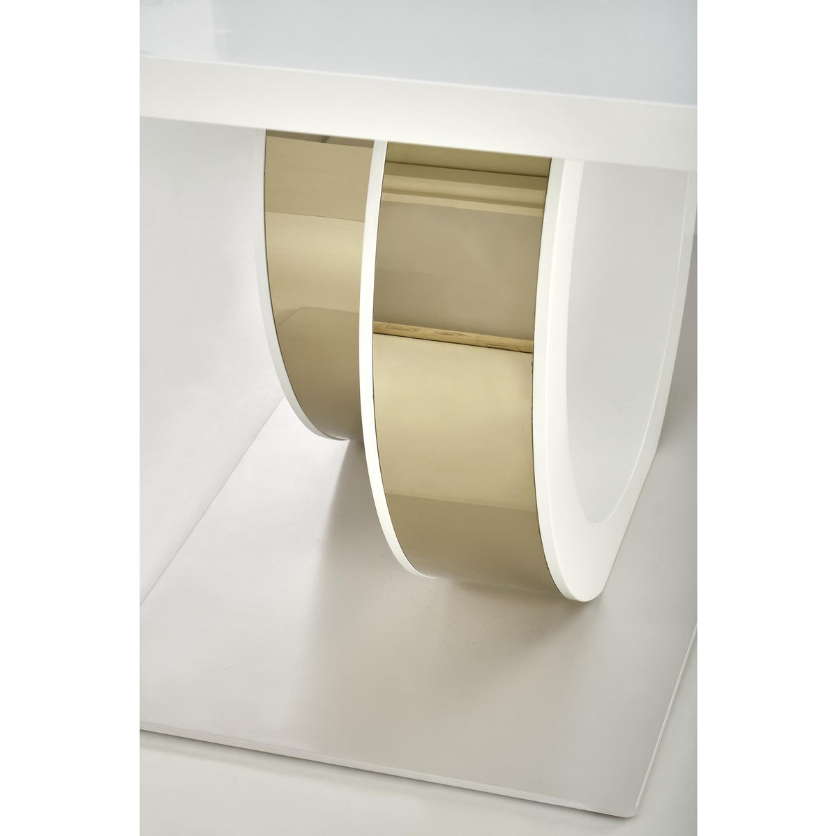 Jedálenský stôl Haraldo rozkladacia 160-200x76,5x90 cm (biela)
