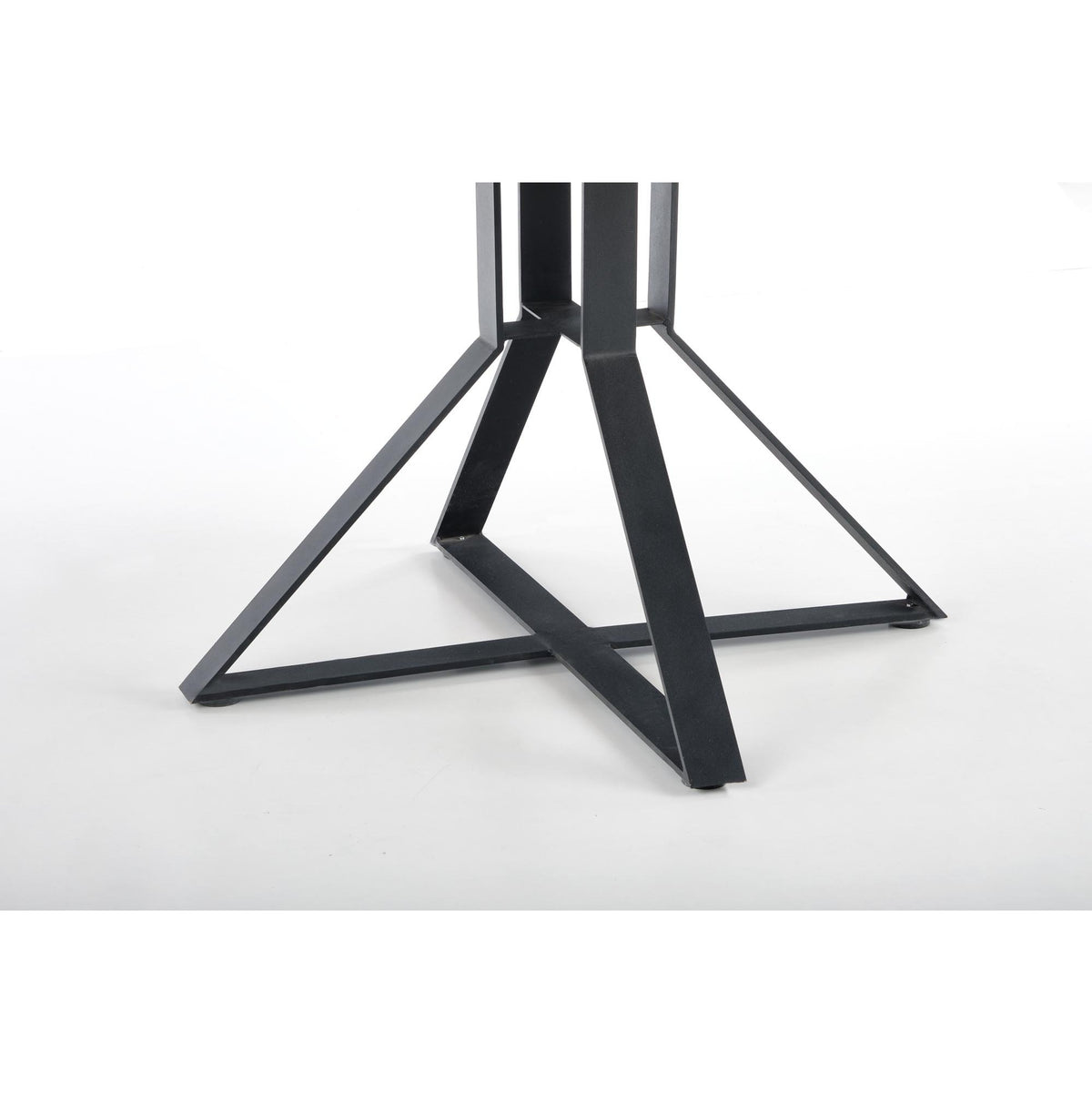 Jedálenský stôl Keroy rozkladacia 120-160x76x120 cm (dub,čierna)