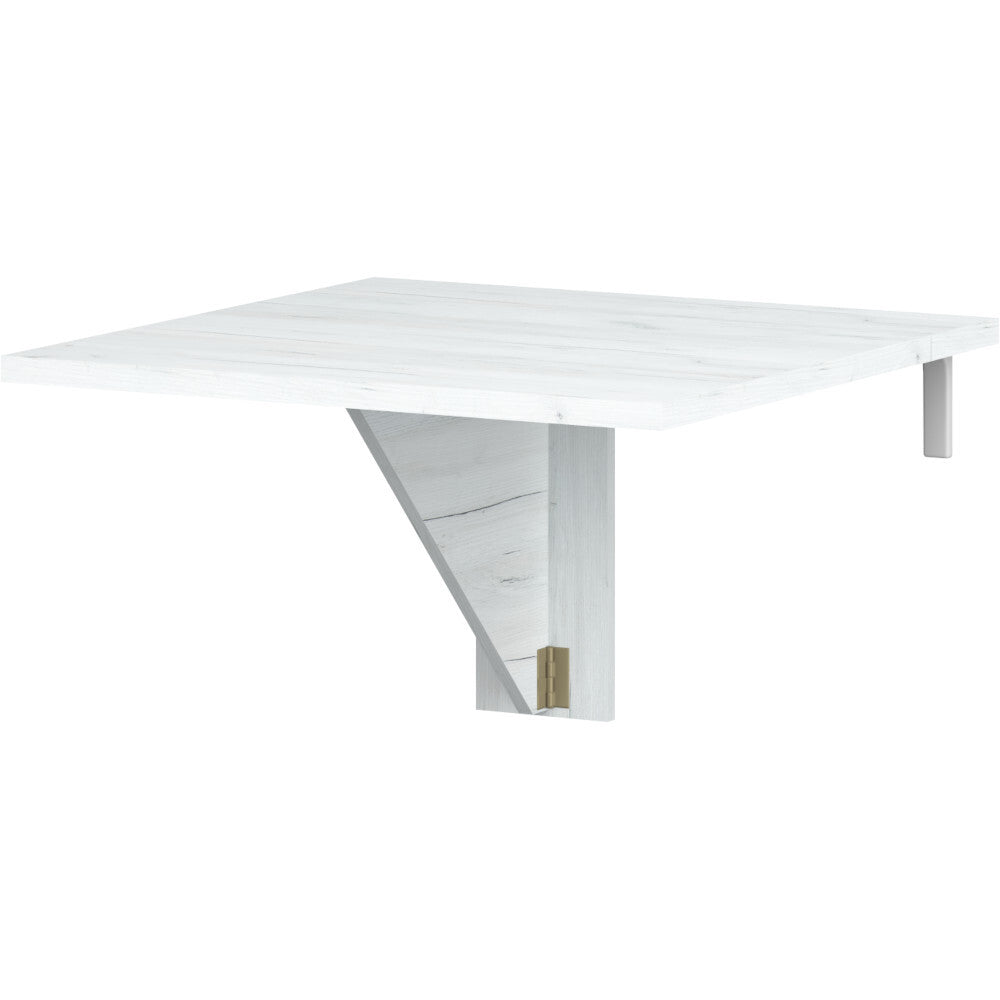Jedálenský stôl Loredana rozkladacia 70x70 cm (dub craft biela)