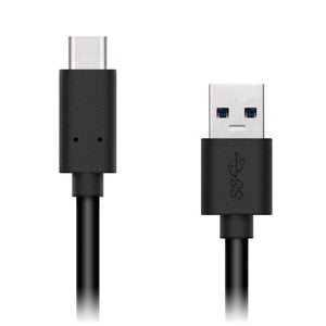Kabel Connect IT USB Typ C na USB 3.1 3A, 2m, čierna
