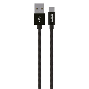 Kábel WG Typ C na USB, 50cm, čierna