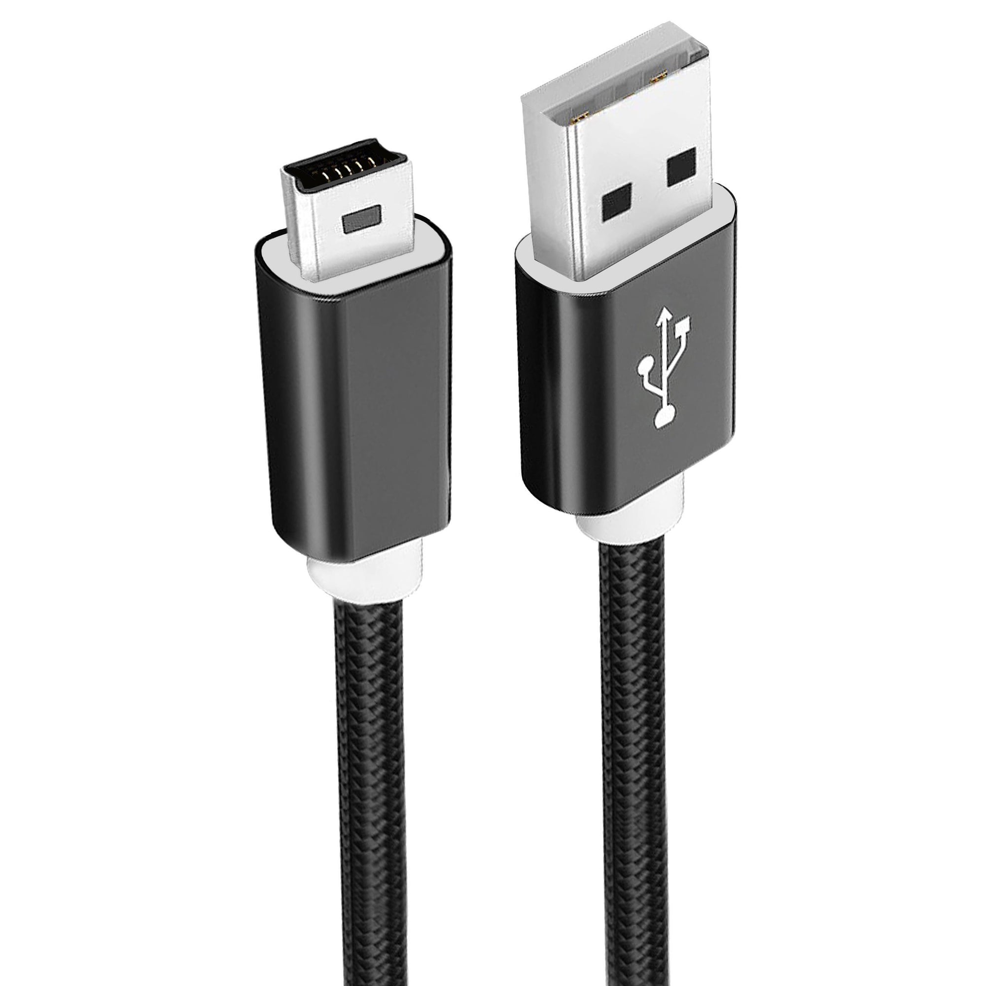 Kábel WG USB Mini na USB, 1m, čierna