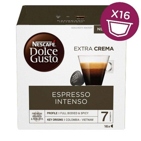Kapsle Nescafé Dolce Gusto Espresso Intenso, 16ks Tovar s prechádzajúcou expiráciou