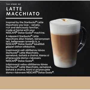 Kapsule Nescafé Starbucks Latte Macchiato, 12ks