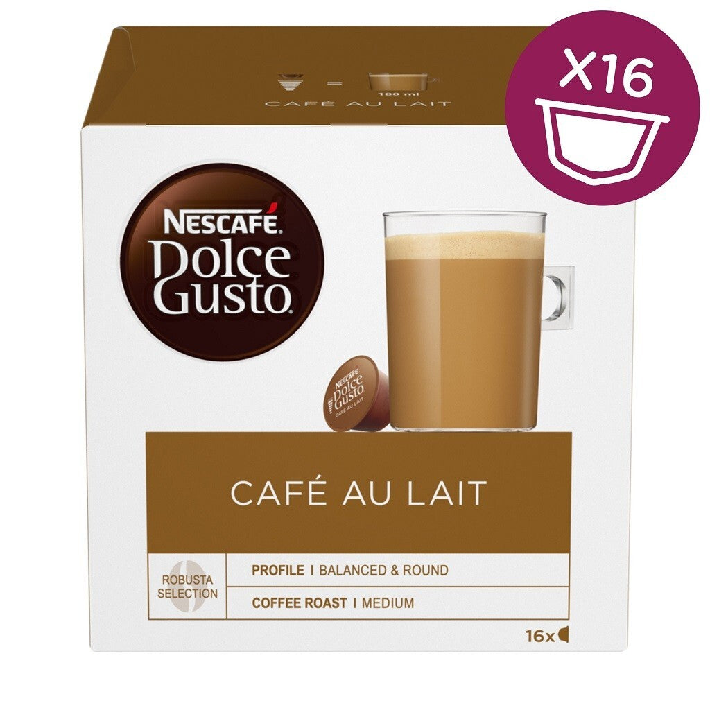 Kapsule Nescafé Dolce Gusto Café Au Lait, 16ks