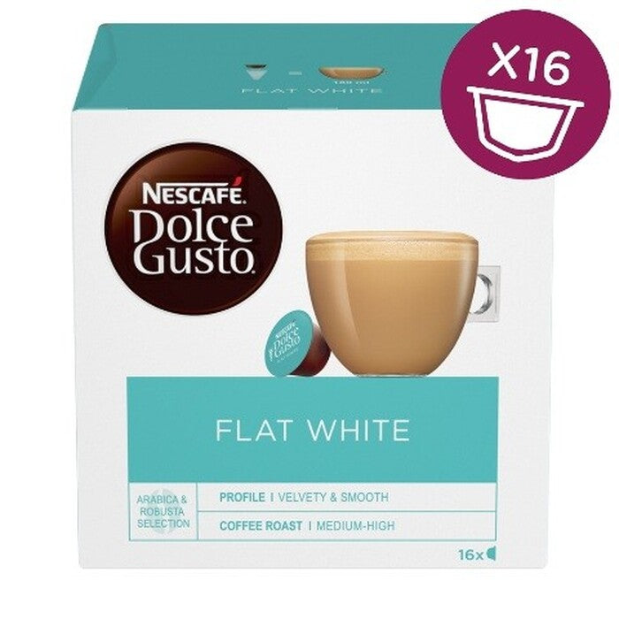 Kapsule Nescafé Dolce Gusto Flat White, 16ks