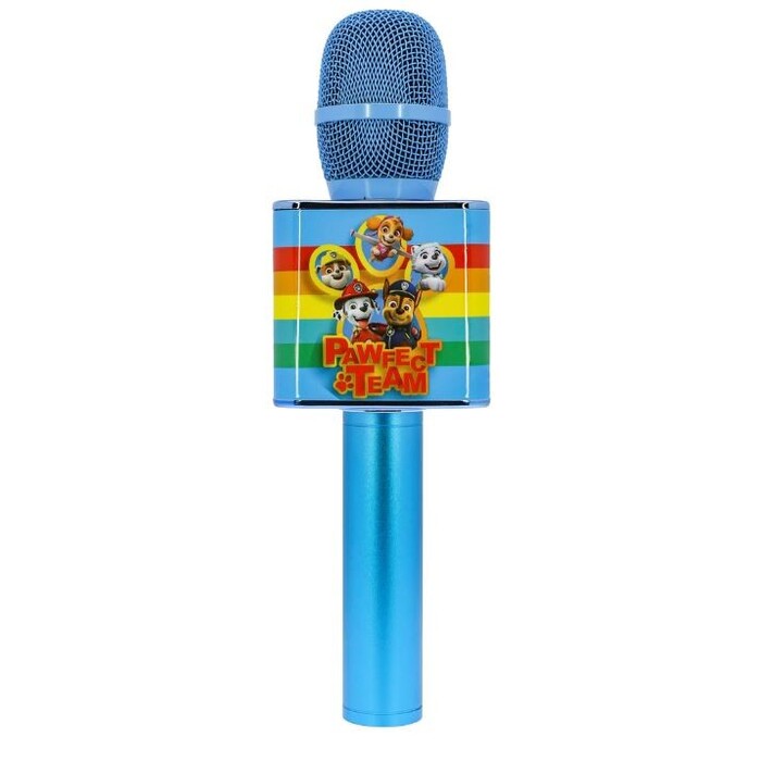 Karaoke mikrofón Paw Patrol, modrý