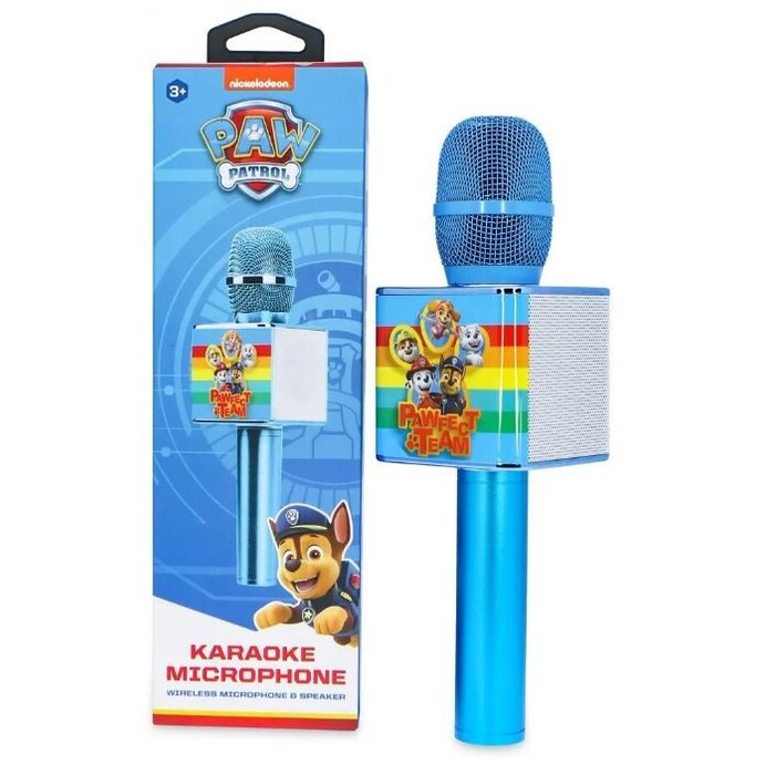 Karaoke mikrofón Paw Patrol, modrý