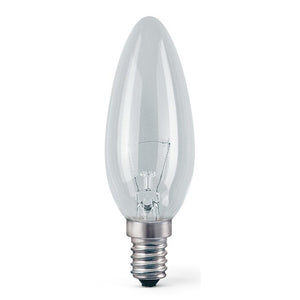 Žiarovka TES-LAMP ZTESE1440W, E14, 40W, sviečka, číra