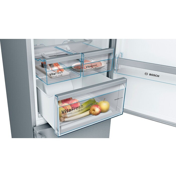 Kombinovaná chladnička s mrazničkou dole Bosch KGN397LEP