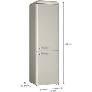 Kombinovaná chladnička s mrazničkou dole Concept LKR3455ber VADA