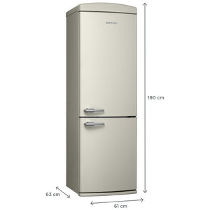 Kombinovaná chladnička s mrazničkou dole Concept LKR7460ber