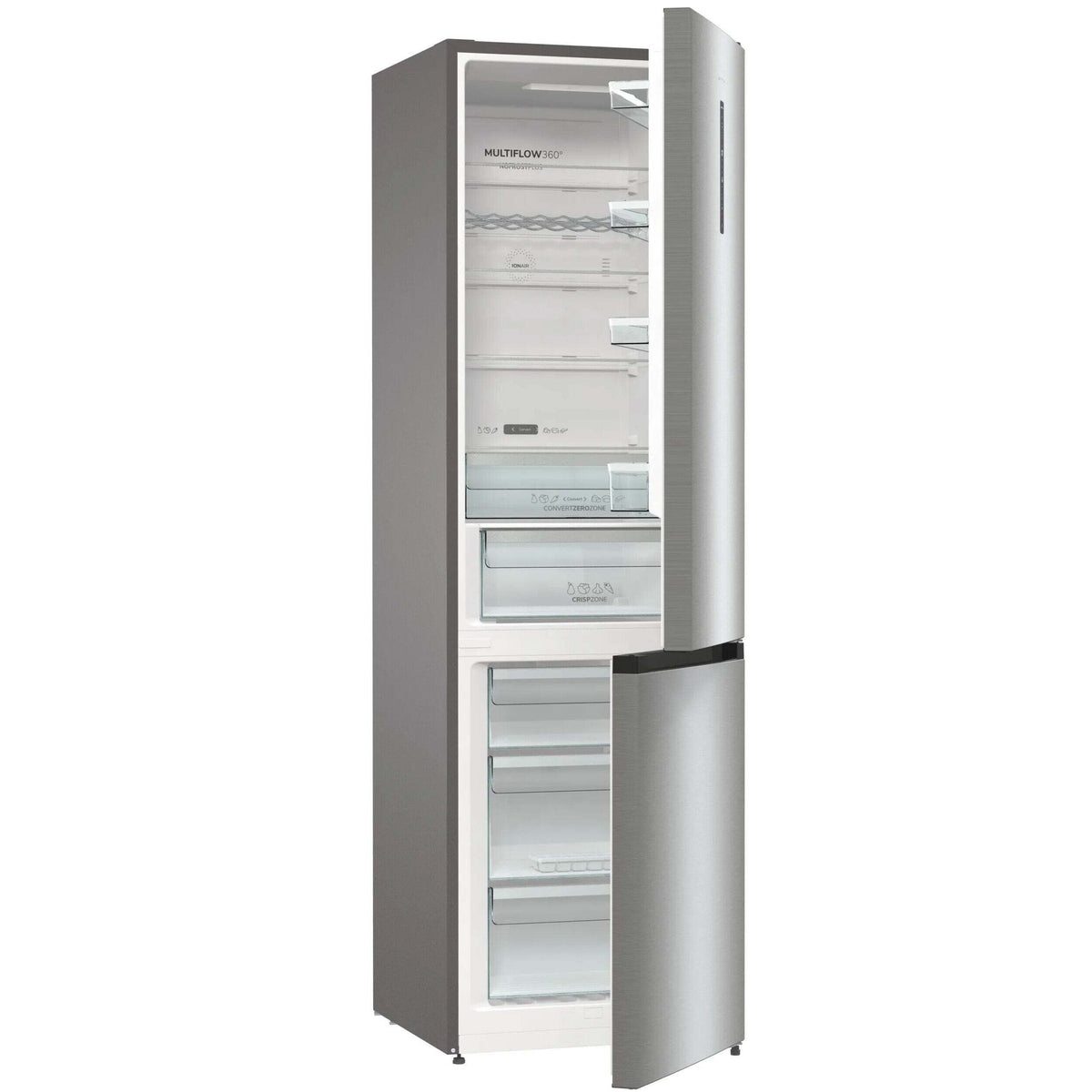 Kombinovaná chladnička s mrazničkou dole Gorenje NRC620CSXL4WF VADA VZHĽADU, ODRENINY