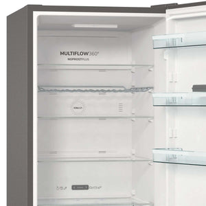 Kombinovaná chladnička s mrazničkou dole Gorenje NRC620CSXL4WF VADA VZHĽADU, ODRENINY