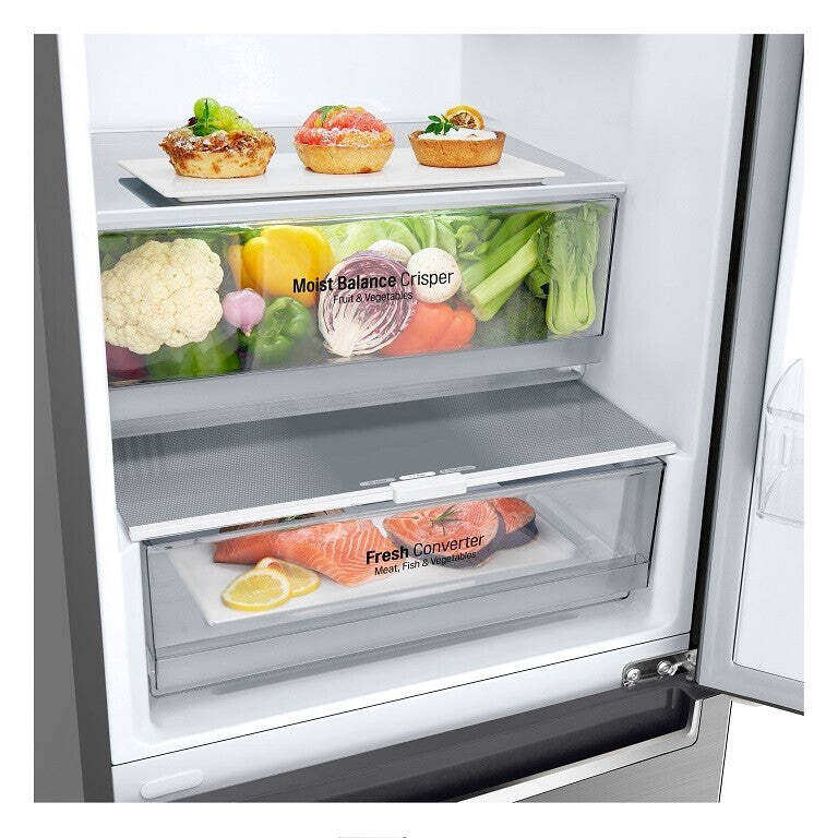 Kombinovaná chladnička s mrazničkou dole LG GBB61PZGCN1 VADA VZH