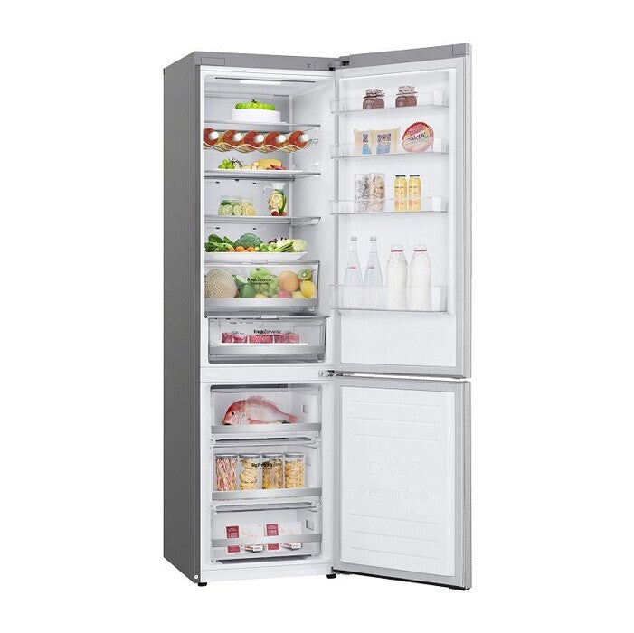 Kombinovaná chladnička s mrazničkou dole LG GBB72MBUBN
