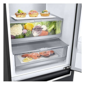 Kombinovaná chladnička s mrazničkou dole LG GBB72MCQCN