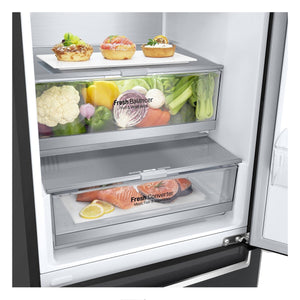 Kombinovaná chladnička s mrazničkou dole LG GBB92MCB1P