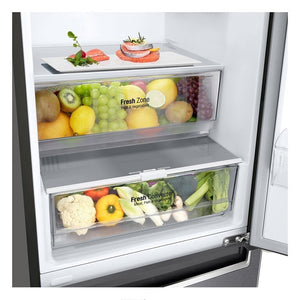 Kombinovaná chladnička s mrazničkou dole LG GBP62DSNGN