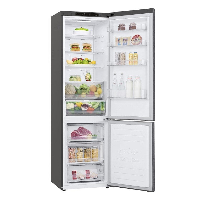 Kombinovaná chladnička s mrazničkou dole LG GBP62DSNGN VADA VZHĽA