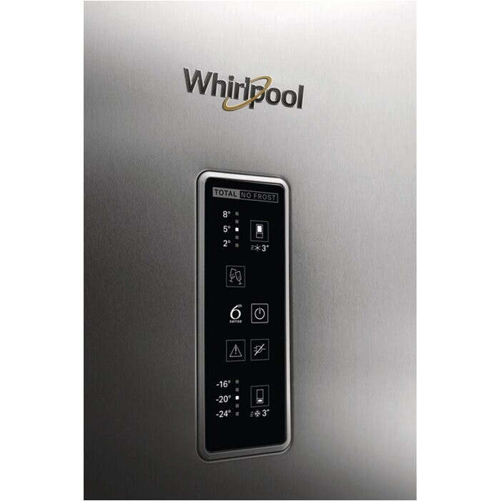 Kombinovaná chladnička s mrazničkou dole Whirlpool WB70E 973 X