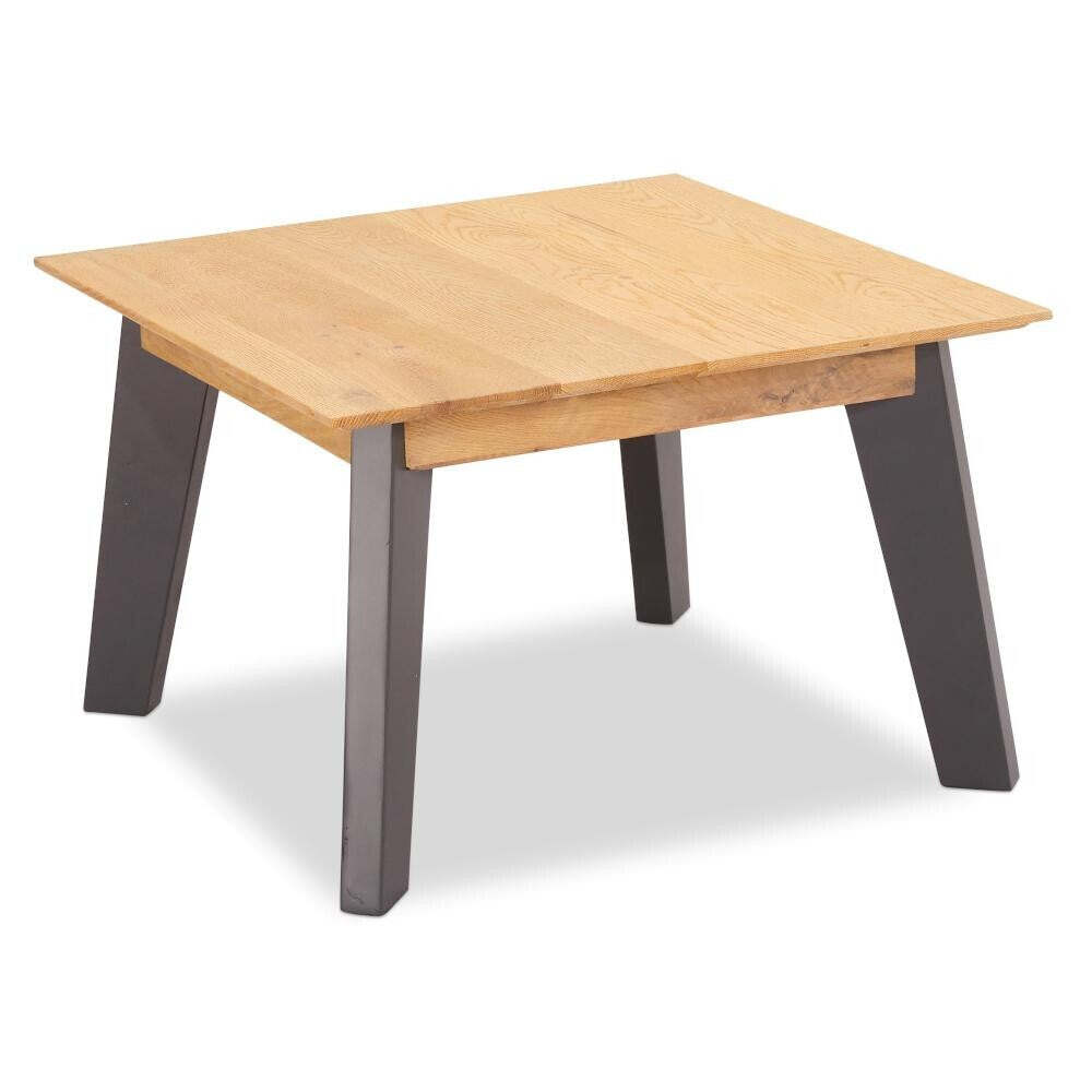 Konferenčný stolík Hakon - 70x45x70 cm (hnedá, sivá)