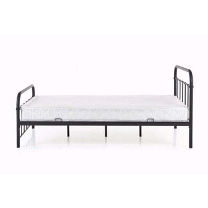 Kovová posteľ Niko 120x200, čierna, bez matraca