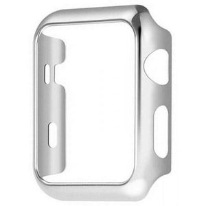 Kryt COTEetCI pre Apple Watch 4/5/6 44mm, polykarbonát, striebor