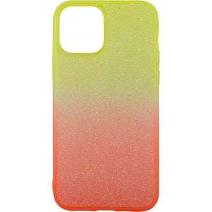 Zadný kryt pre iPhone 12/12 Pro, Rainbow, oranžovo/žltá