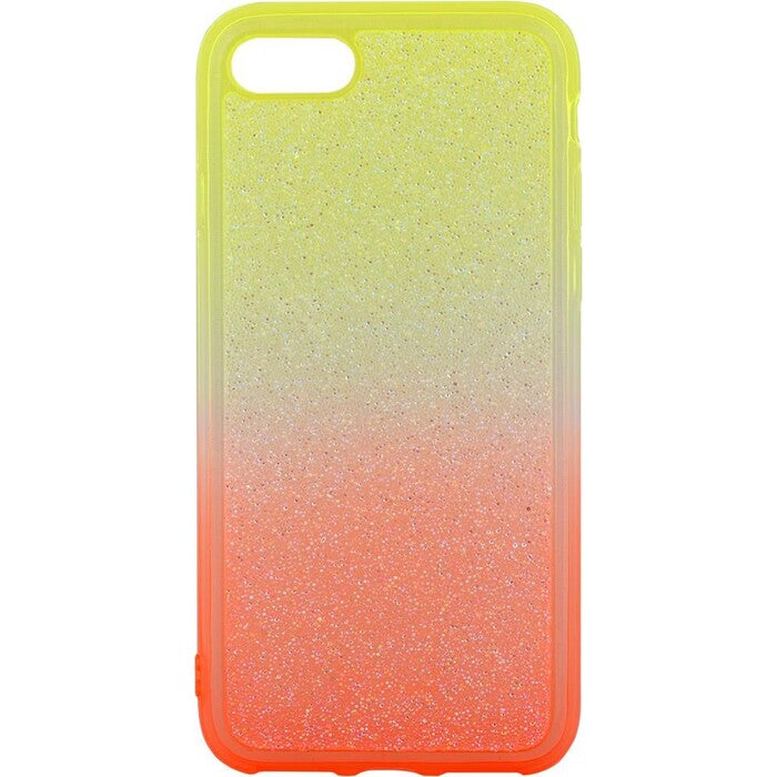 Zadný kryt pre iPhone 7/8/SE (2020), Rainbow, oranžovo/žltá