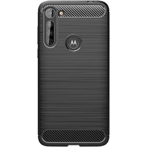 Zadný kryt pre Motorola Moto G8 Power Lite, Carbon, čierna