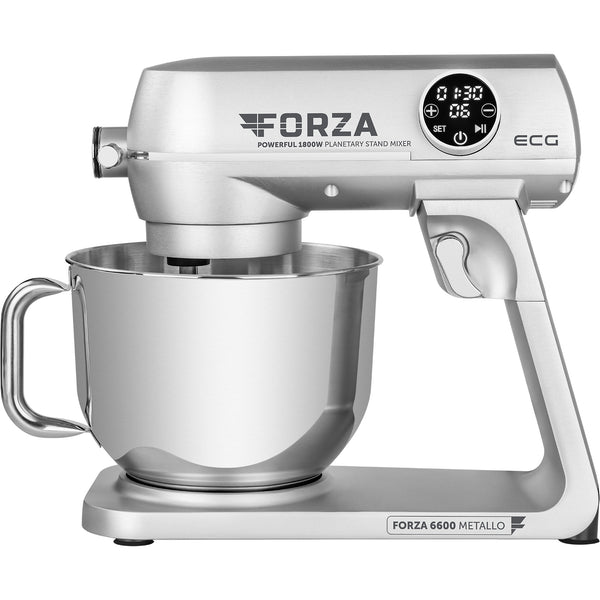 ECG Forza 6600 kuchynský robot Metallo Argento